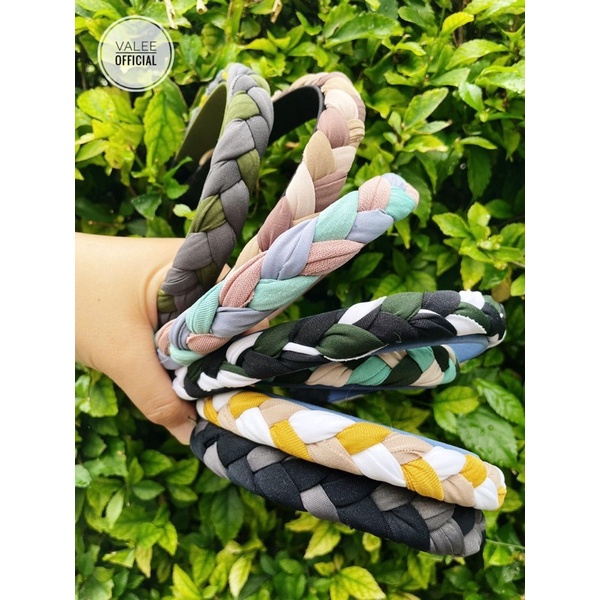 BANDO KEPANG NAGITA BANDO SIMPUL KOREA BANDO KEPANG POLOS BRAIDED HEADBAND