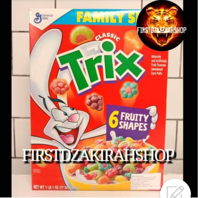 

Trix 6fruity shapes 481gr