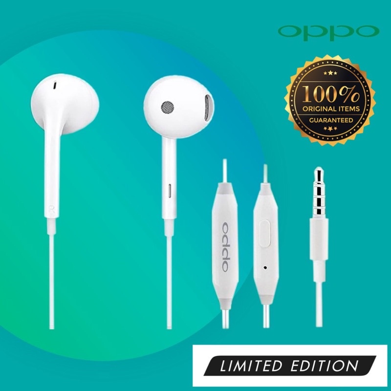 PROMO HANDSFREE CABUTAN OPPO A9 2020 COMPATIBLE FOR ALL SMARTPHONE JACK 3.5MM