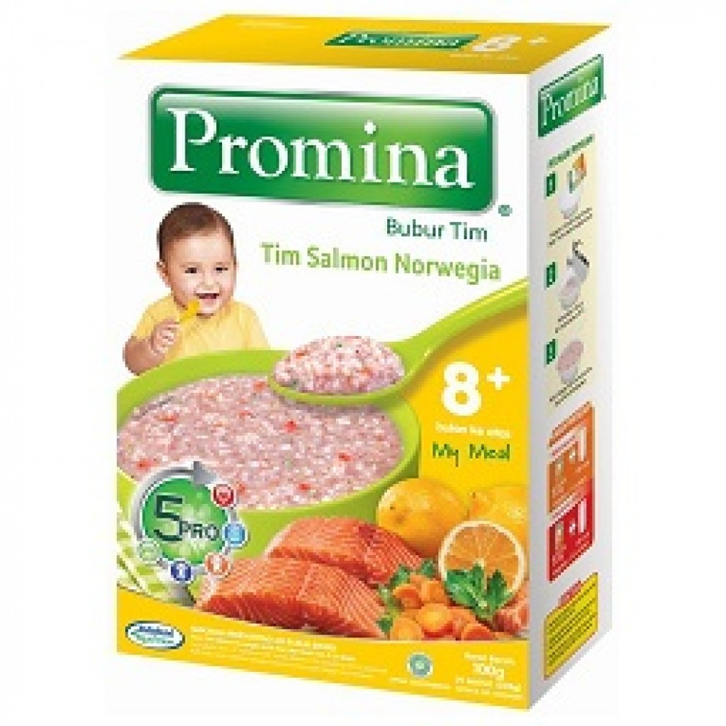 Promina Bubur Tim 8 Tim Salmon Ayam Kampung Tomat Wortel Ayam Kampung Kacang Polong Shopee Indonesia