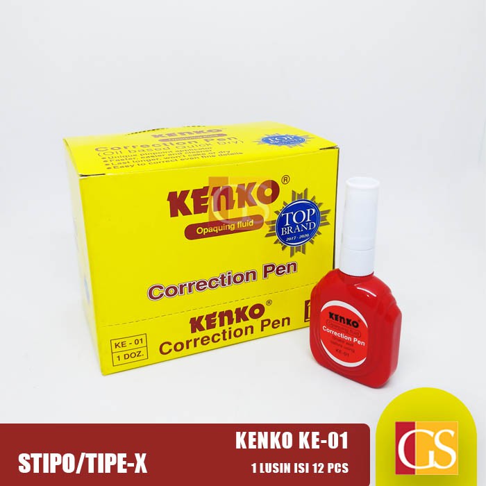 Jual CORRECTION PEN STIPO TIPE X KENKO KE01 (1pcs) Shopee Indonesia