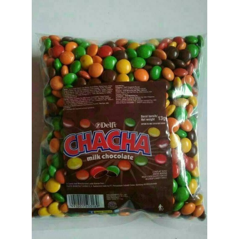 

zznm coklat delfi chacha 500 gram / milk / peanut / cokelat kiloan - chacha peanut xwdu