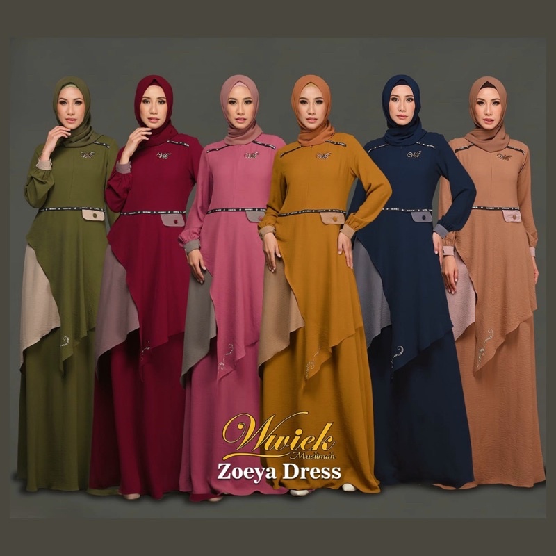 Zoeya Dress By Wwiek Muslimah