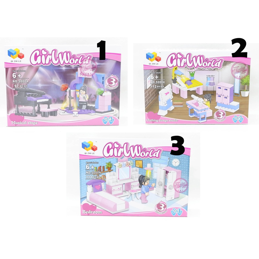 Brick / Lego girl world 1