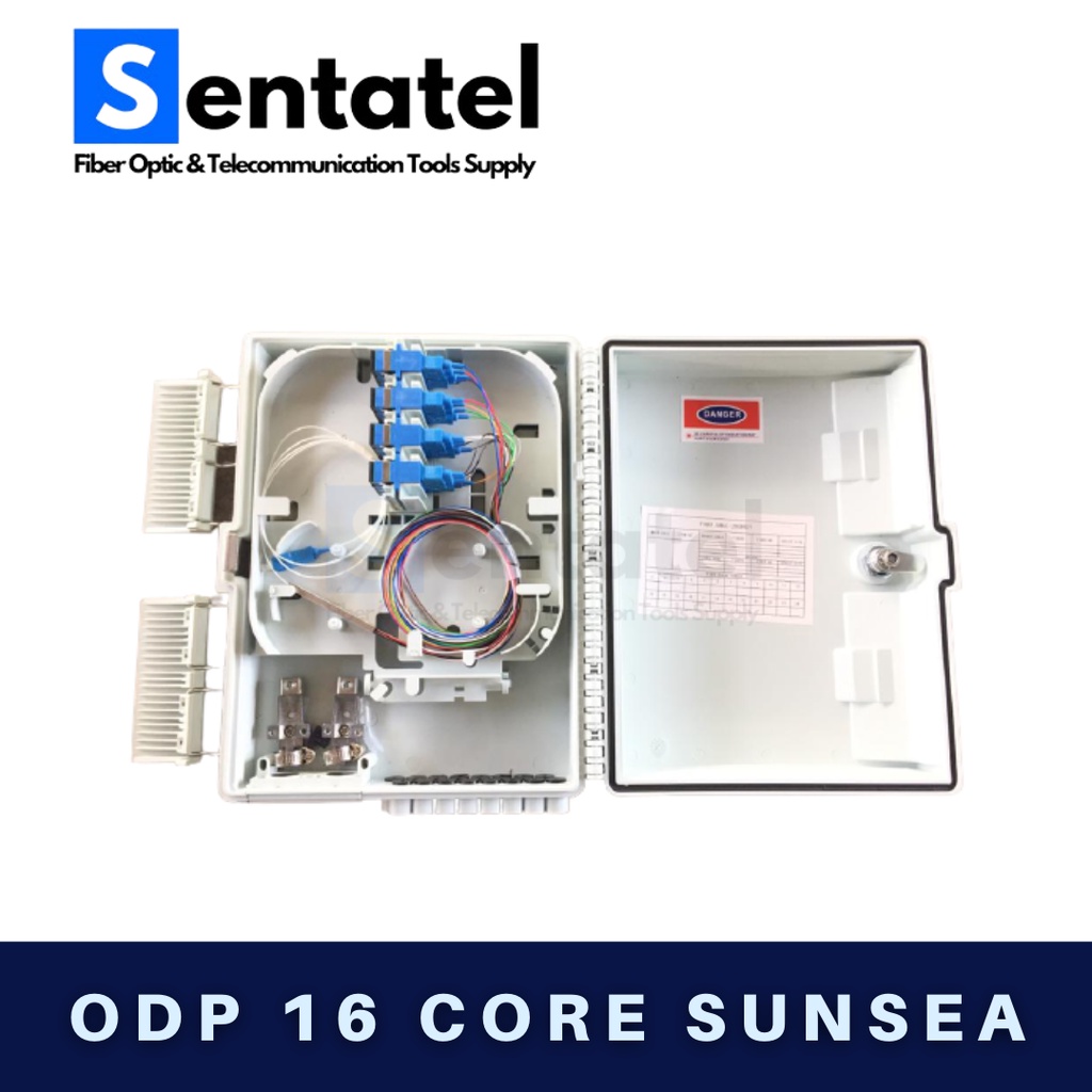 ODP Sunsea Optical Distribution Point Model Sunsea 16 Core Lengkap