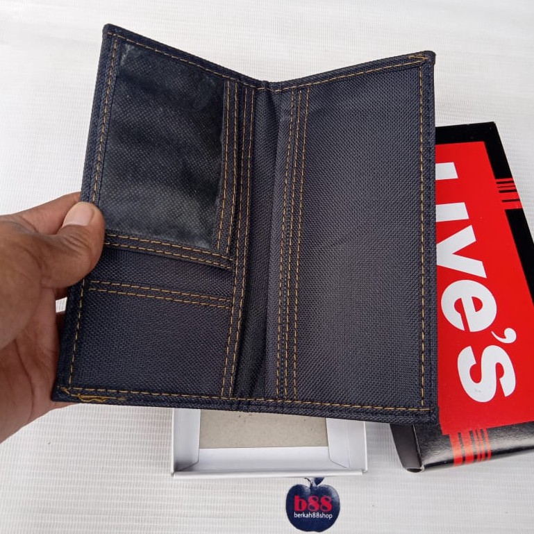 Dompet Kulit Panjang Impor Men Bense Lives Pria Lelaki Mens Long Wallet Leather Kulit Korea Fashion