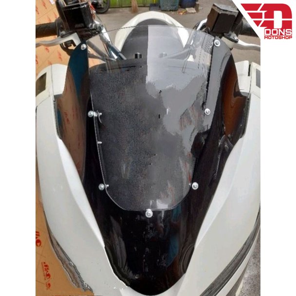 Windshield/Visor PCX 150 model two tone/kombinasi Berkualitas