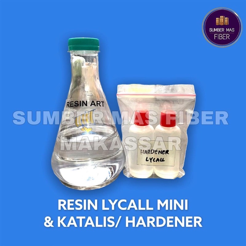 Resin lycall 1011 keras / resin lycall mini / resin bening