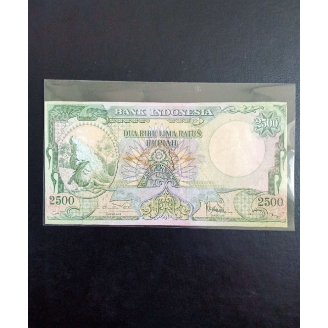 uang kuno komodo 2500 rupiah tahun 1957