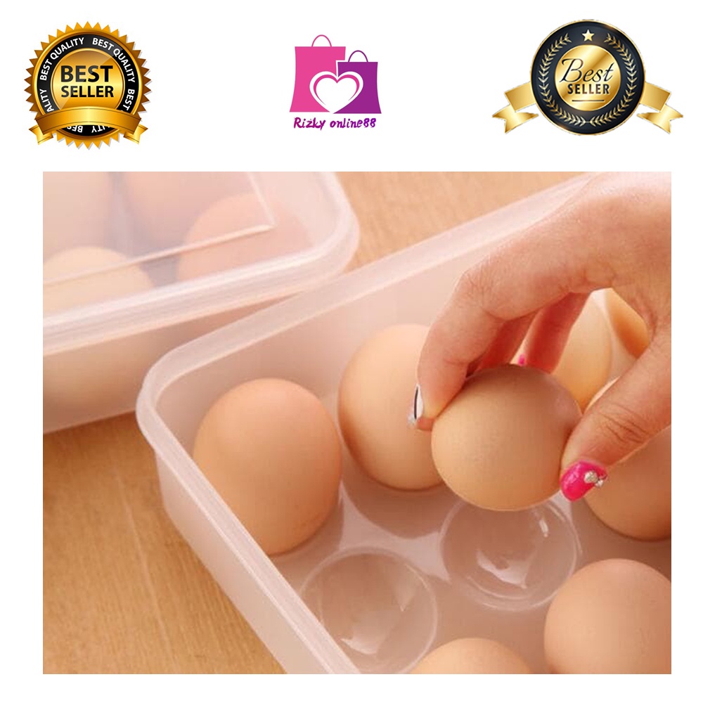 rizkyonline88 tempat box telur 24 lubang sekat tempat penyimpanan telur box egg organizer U88