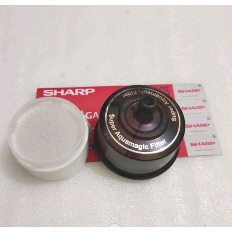 SARINGAN FILTER AIR MESIN CUCI SHARP model bulat komplit