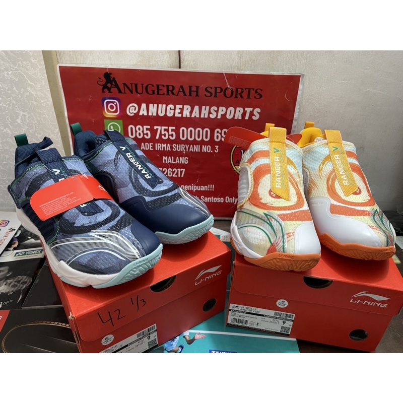 Sepatu Badminton Lining RANGER V LITE / RANGER 5 LITE ORIGINAL
