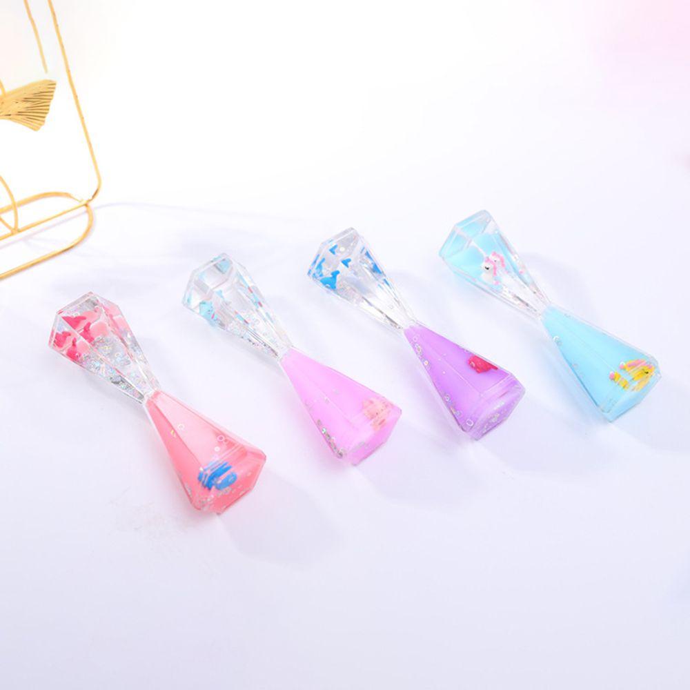 Ornamen Jam Pasir Cair Warna-Warni Untuk Dekorasi Rumah