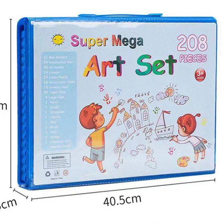 

[PROMO RLJ39] Crayon Mewarnai Pensil Krayon 208 Warna Alat Menggambar atau Mewarnai Ready