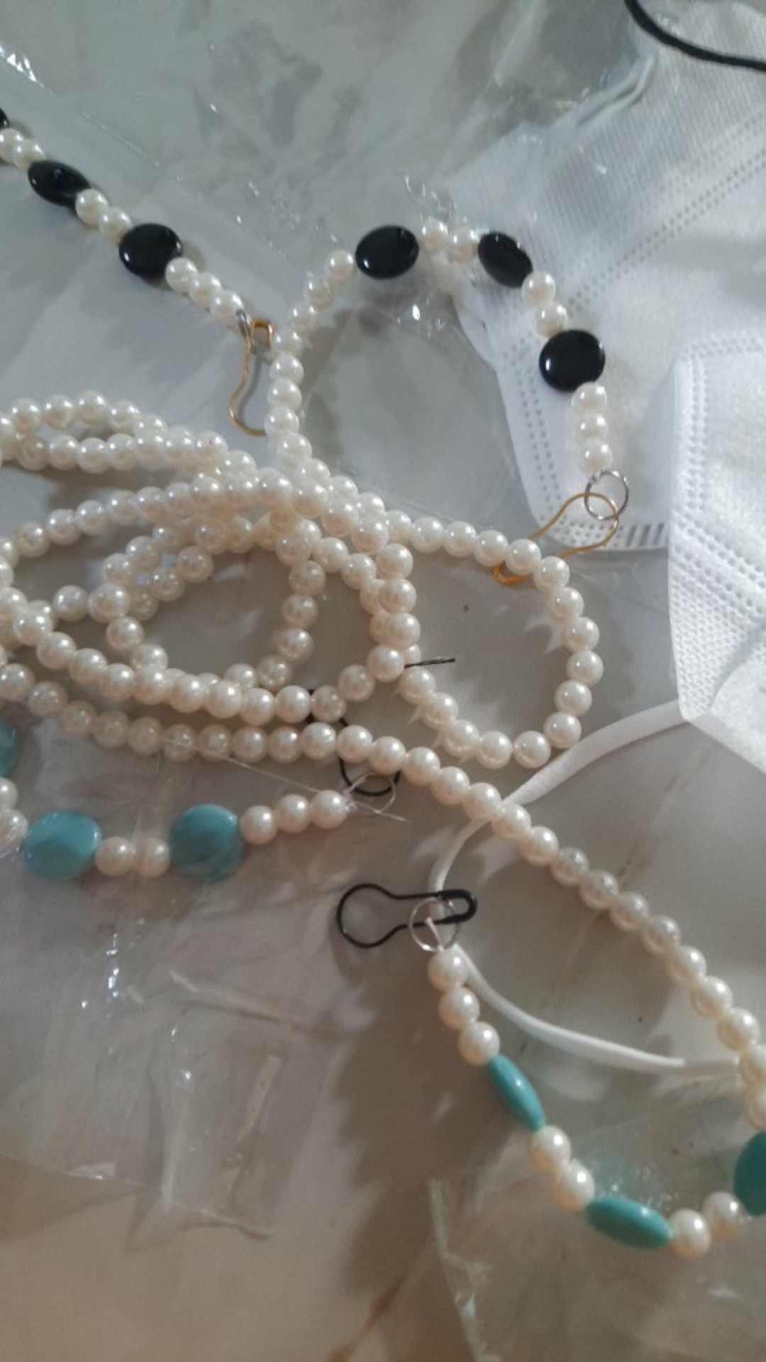 Strap Masker // Strap Masker Mutiara  // Tali Masker // Mutiara Masker Atau Kecamata