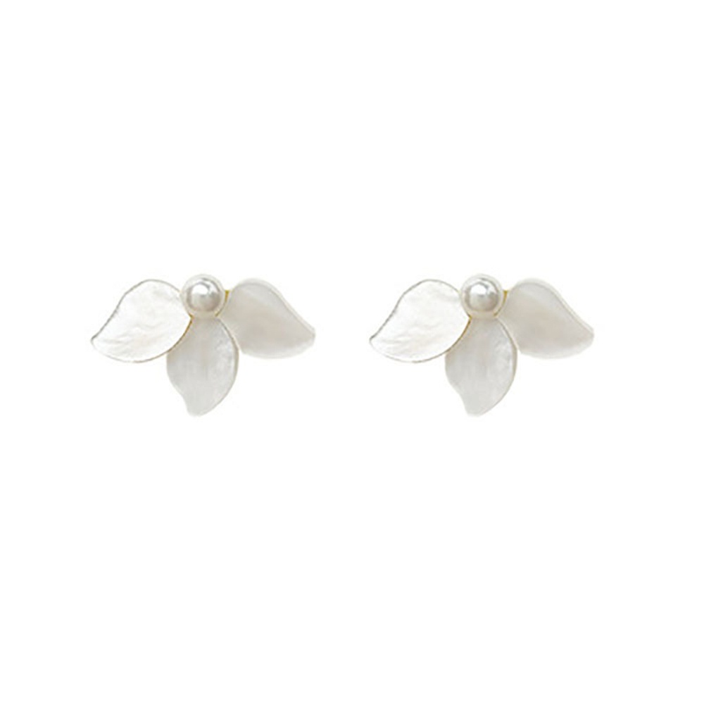 【COD Tangding】Anting Tusuk Gantung Desain Bunga Gaya Koreahongkongretro Untuk Wanita