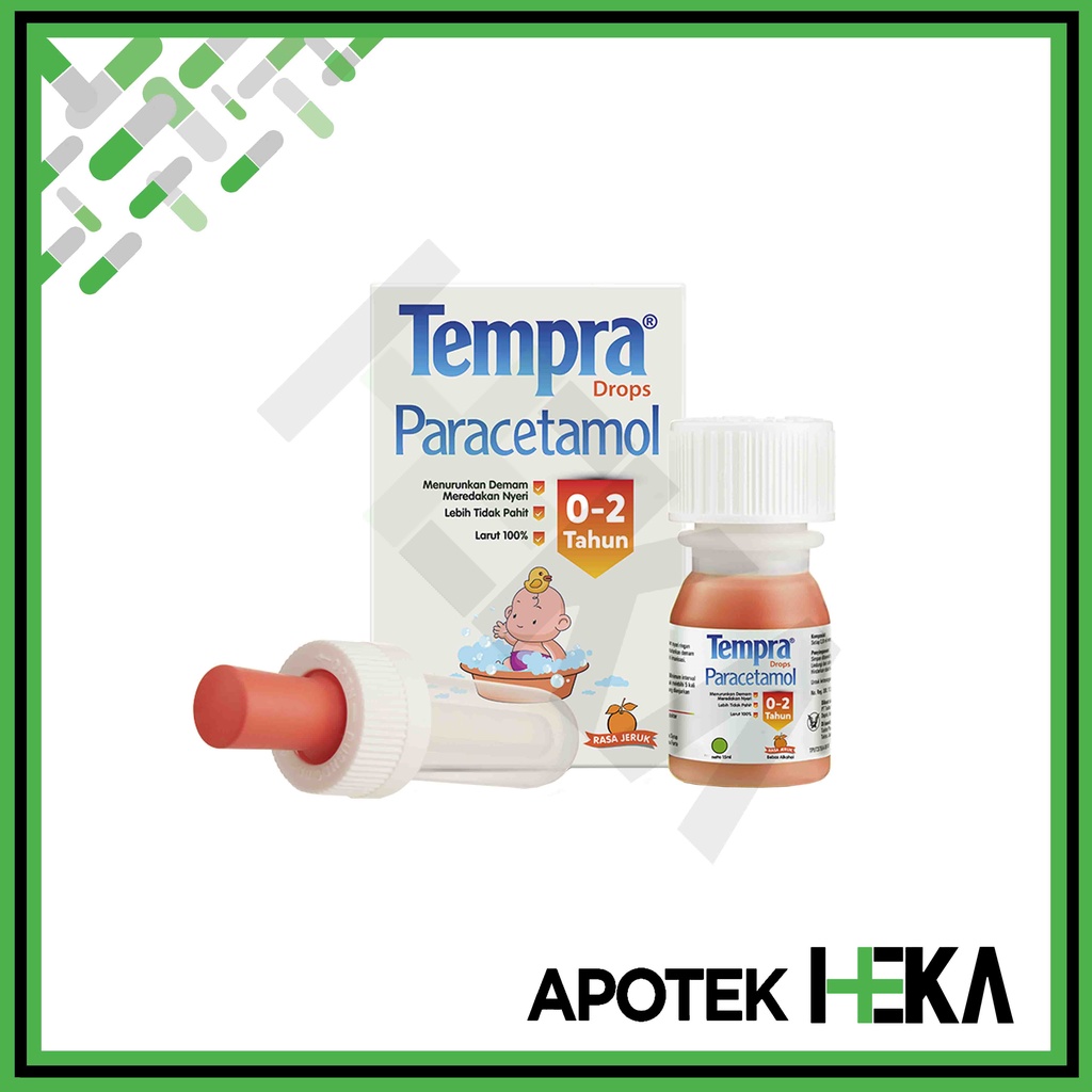 Tempra Drops Bayi 15 ml Demam Bayi / Penurun Panas Bayi (SEMARANG)