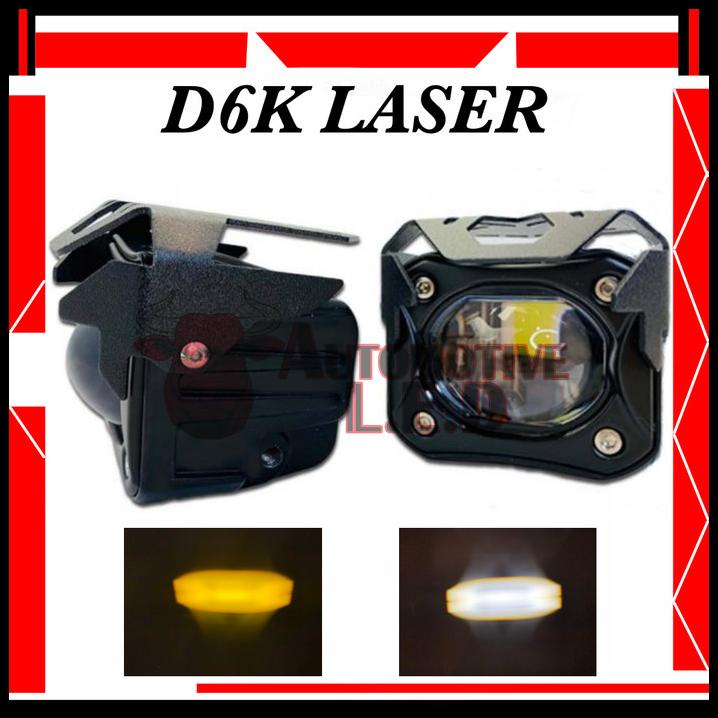 Original Led Laser D6K Merk Hjg | Lampu Tembak Laser D6K 2 Colours