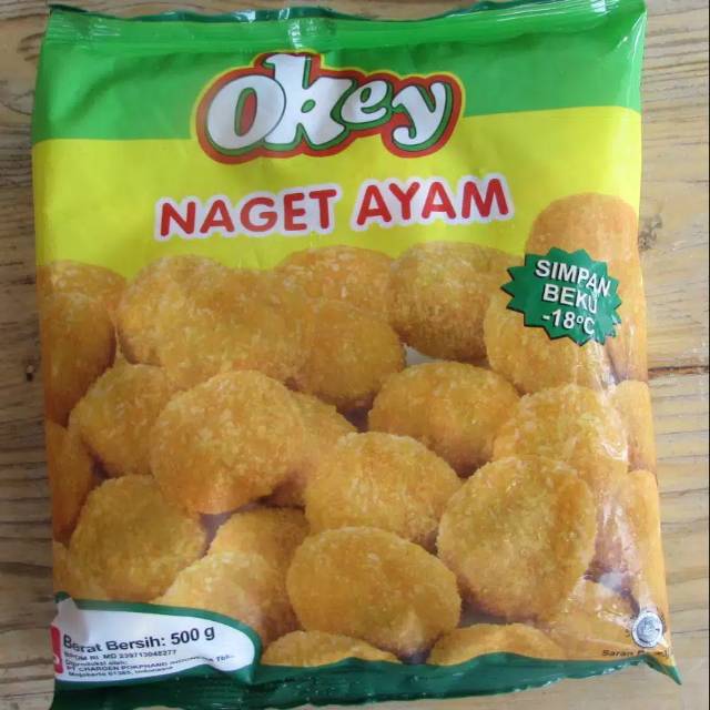 

Okey naget ayam 500gr chicken nugget