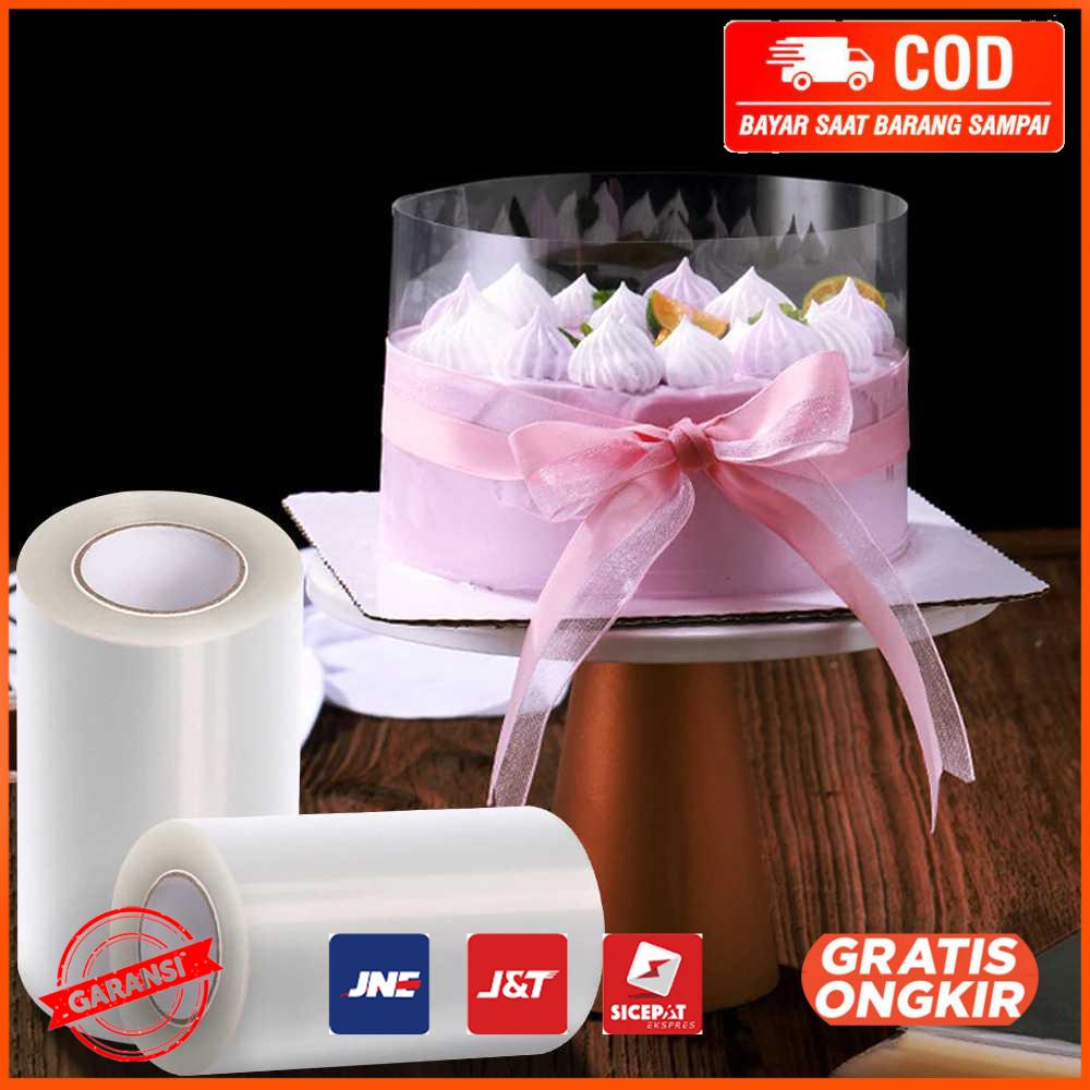 Film Transparant Kue Mousse Cake Surround Collar 15cm 10M MH08
