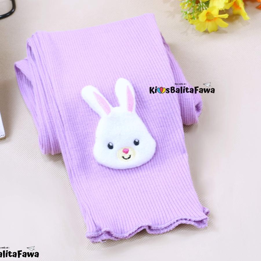 [IMPORT] Legging Dahyun uk 1-7 Tahun / Premium Cotton Rib Celana Panjang Anak Perempuan Bayi Balita 