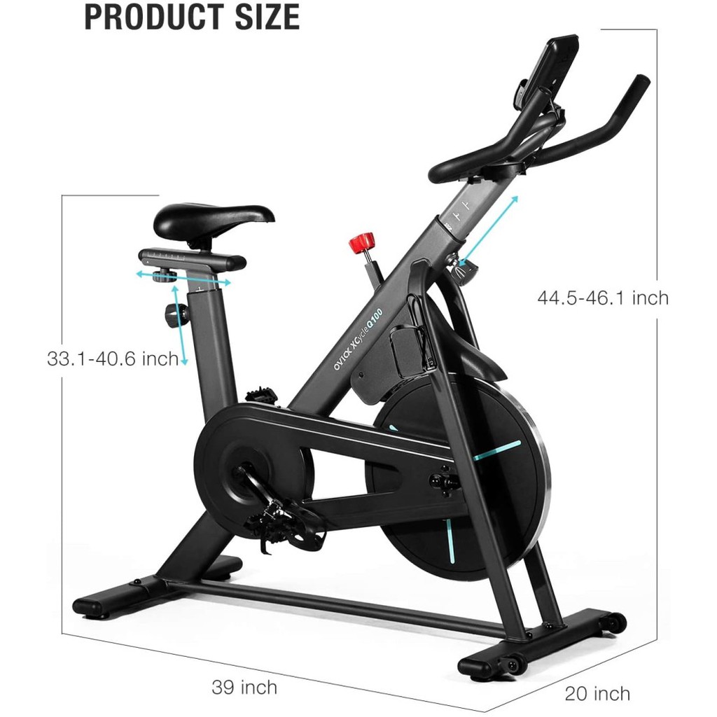 OVICX XQIAO Q100 Spinning Bike Automatic - Xiaoqiao Sepeda Statis