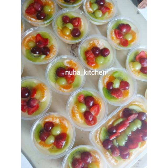 

Fruits pudding