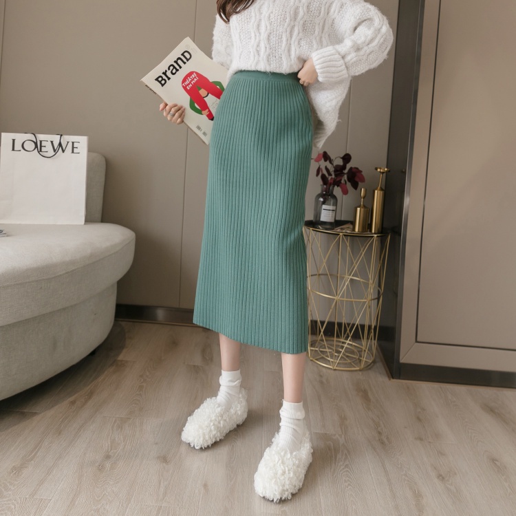 rok span/rok korea rajut/rok panjang/rok plisket premium korean style Model Longgar