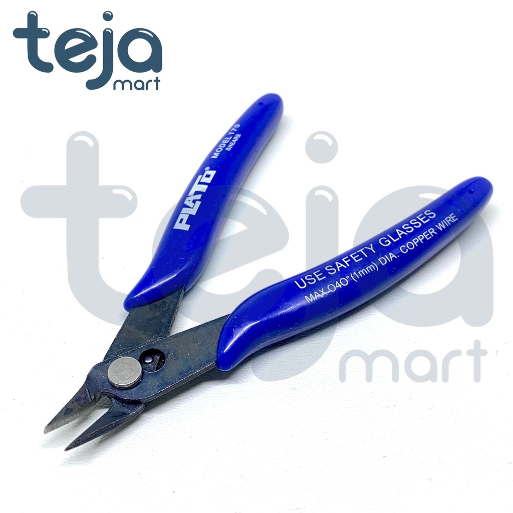 Tang Pemotong Coil Kawat Plato Pliers Wire Cutter Gunting Nipper Mini Kecil