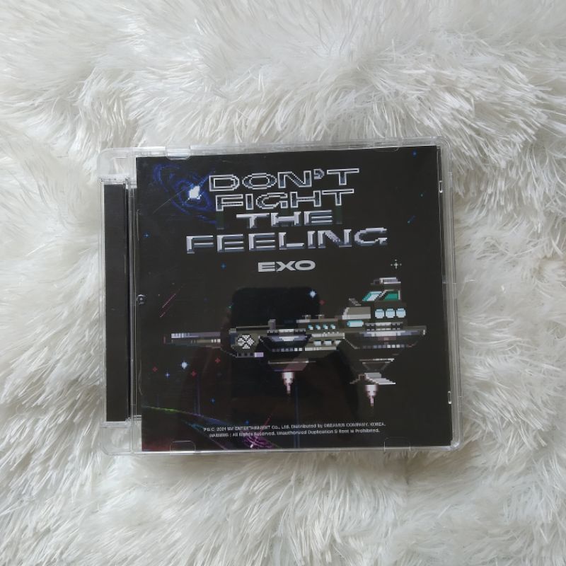 JEWEL CASE EXO DON'T FIGHT THE FEELING
