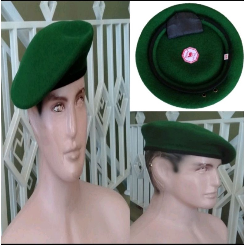 squad Baret Hijau TNI/Baret camel merah/Baret TNI/Baret Dinas TNI