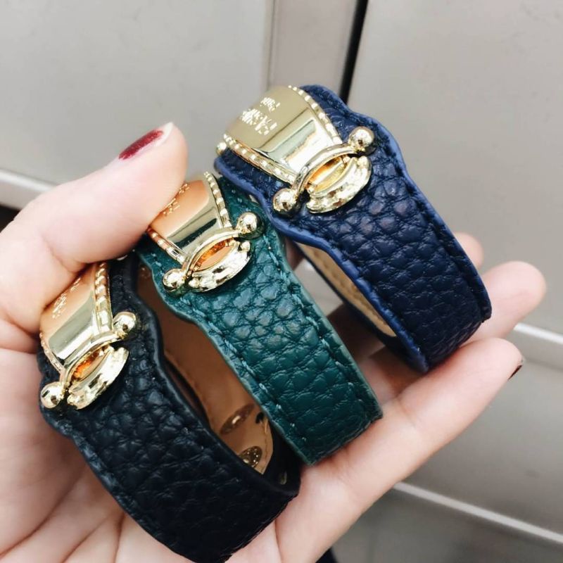 Promo Gelang kulit Fashion Import gelang tangan wanita bahan kulit 0566