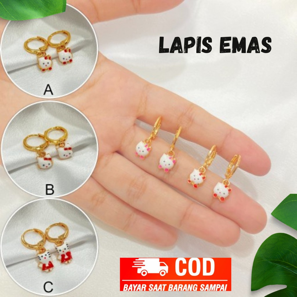 anting anak titanium anting anak perempuan model cat anting anak anak termurah cod