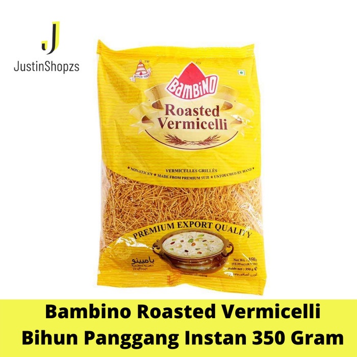Bihun Panggang Instan Bambino Roasted Vermicelli 350 Gram Impor India