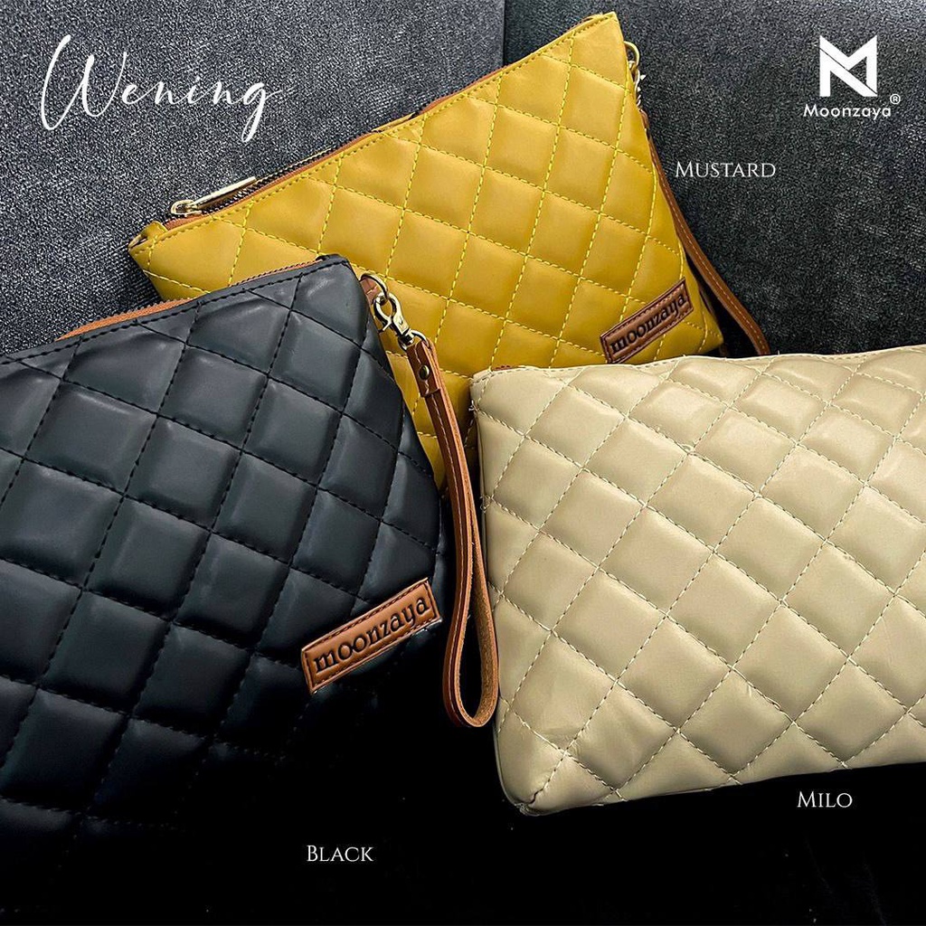 Best Seller Clutch Bag Wanita Wening Original By Moonzaya