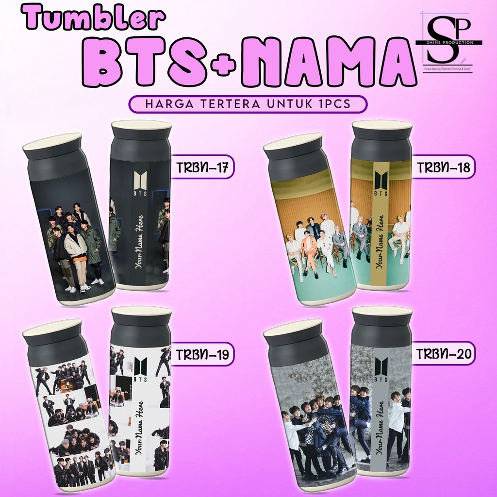 Tumbler Travel BTS Botol Minum BTS