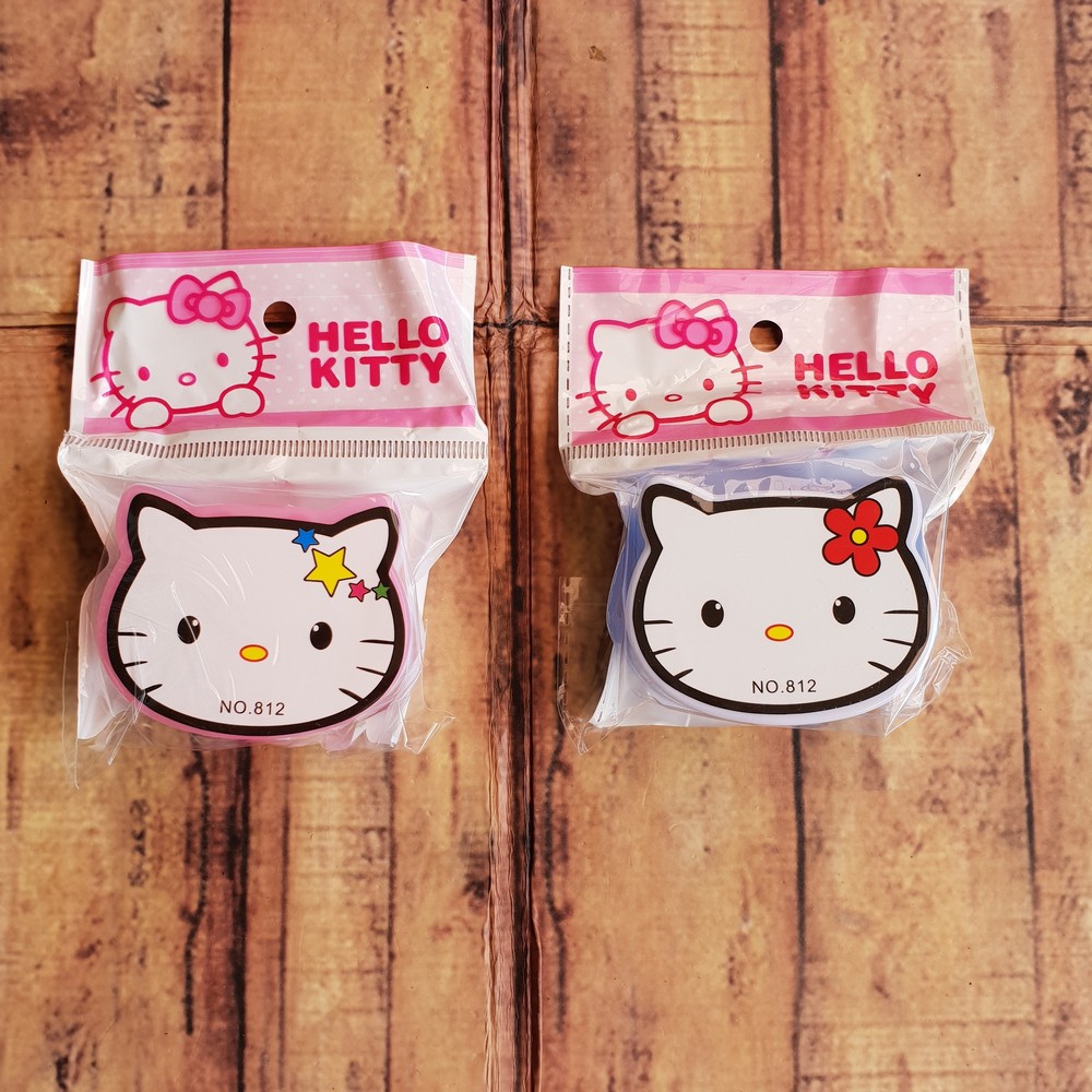 Rautan Pensil - Serutan Pensil Hello Kitty 812 - Asahan Pensil Kepala Hello Kitty 2in1 + Penghapus