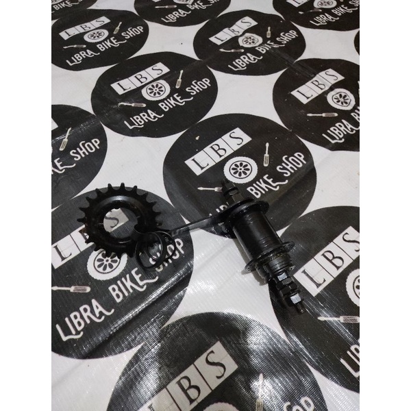 HUB BELAKANG TORPEDO ODESSY 36H HITAM l TERPEDO COASTER NAP