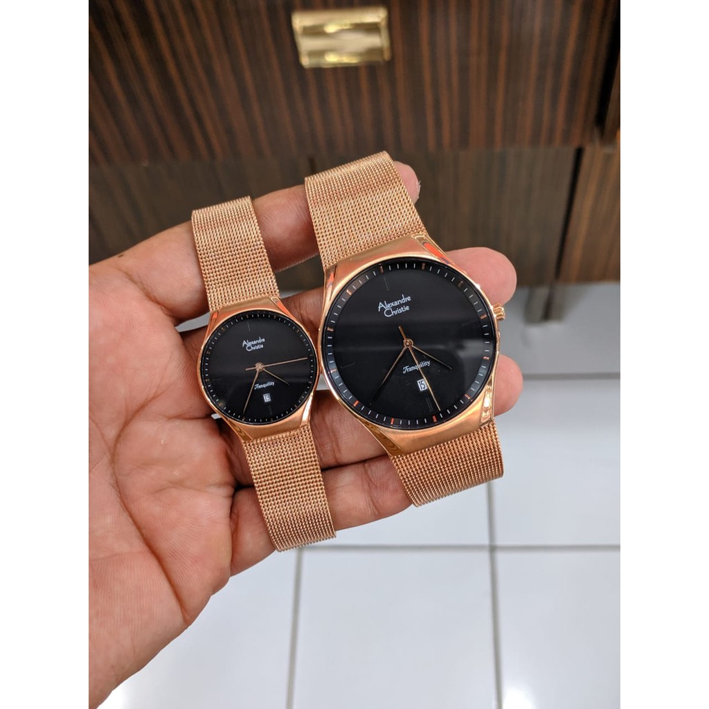 Jam Tangan COUPLE Original Alexandre Christie AC8571 MD bisa Couple