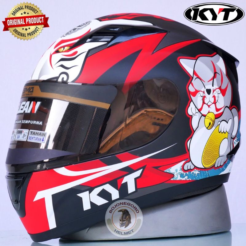 COD | Flat Visor kaca datar Iridium Silver. Iridium gold. Iridium blue KYT RC7 R10 K2R MDS Viktory