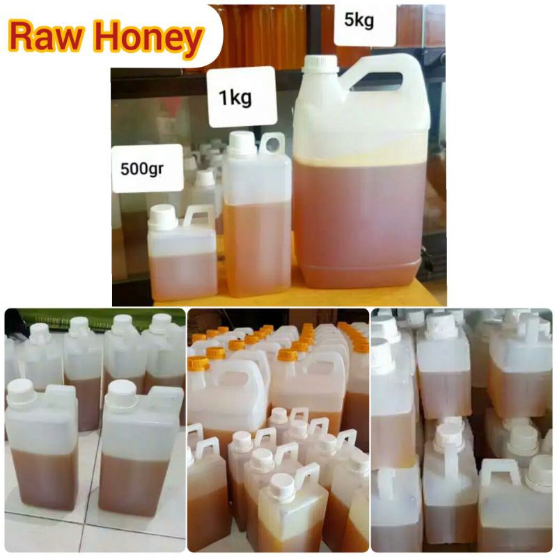 

Madu Murni Asli [1 Kg] Lebah Melifera Bunga Multiflora (Raw Honey)