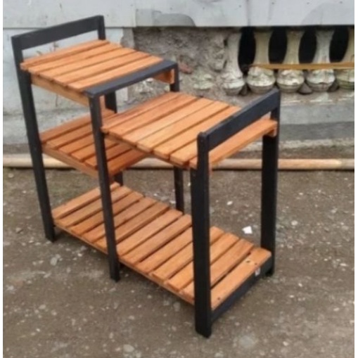 Meja rak dispenser mejikom piring dapur serbaguna minimalis