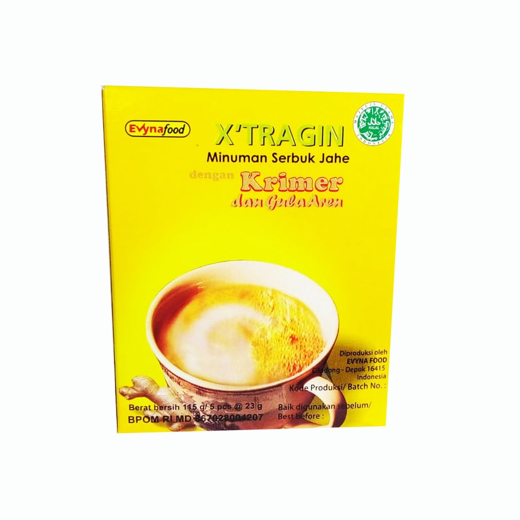 

X'TRAGIN MINUMAN SERBUK JAHE DENGAN KRIMER DAN GULA AREN 115G
