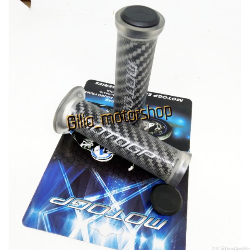 Handgrip Carbon MotoGP Universal Motor Nmax, PCX Vario Scoopy Beat Vespa dll