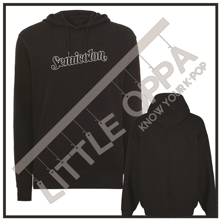 JACKET HOODIE KPOP SEVENTEEN SEMICOLON LOGO HOODIE