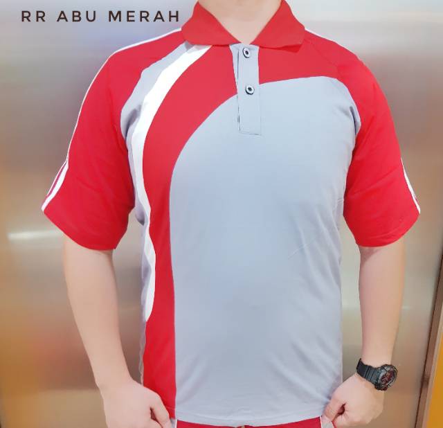 Baju Kaos Training Olahraga Lengan Pendek Kaos Lari Badminton