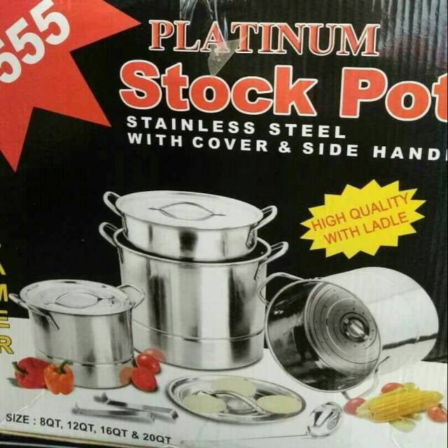 Steamer Stock Pot Set 555