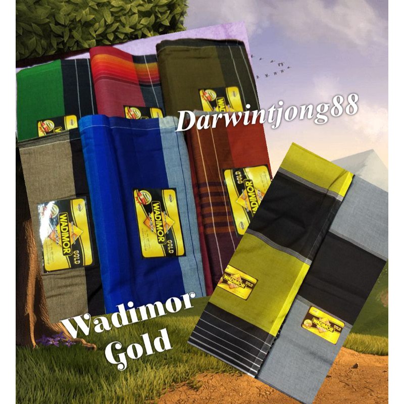 7# Sarung Wadimor Gold Sarung Tenum Reg. IDM 174417