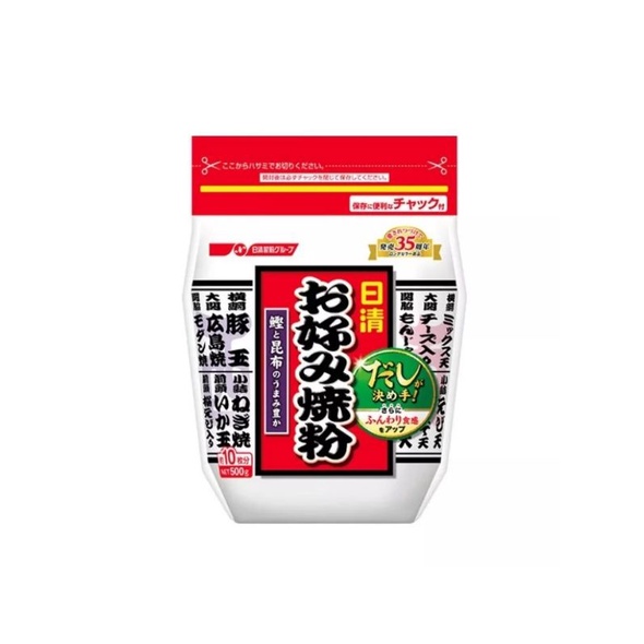

Nissin Okonomiyaki Ko / Tepung Okonomiyaki 500 Gr