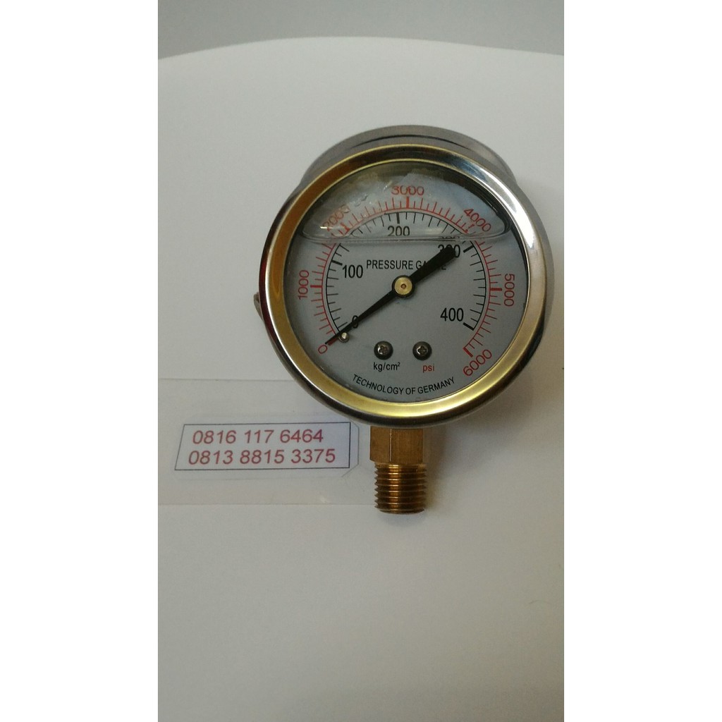 pressure gauge PCP namometer pompa pcp 5000psi